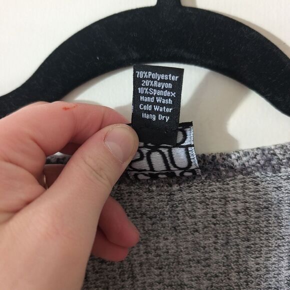 Clara Sun Woo Python Snake Print Sweater Top Size XL - Picture 3 of 7